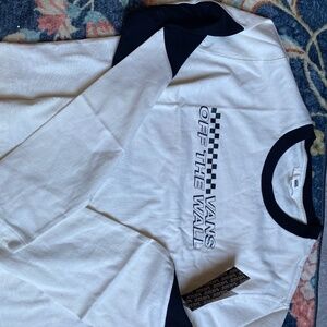 Girls long sleeve Vans tee